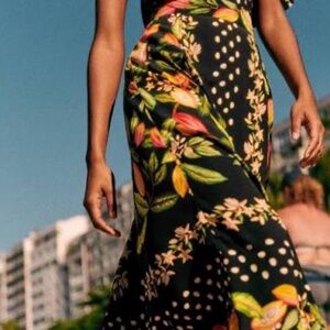 Sezane x Farm Río, Tabata Skirt, Paraiso de Cacau